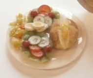 Jacket Potato and Salad Plate